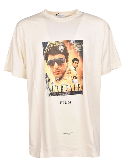 Ih Nom Uh Nit Scarface Movie Poster T-shirt In White