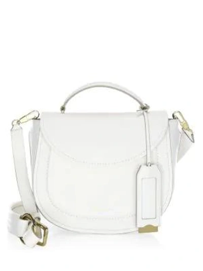 3.1 Phillip Lim / フィリップ リム Hudson Leather Top Handle Saddle Bag In White