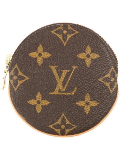 Louis Vuitton Vintage Portmone Ron Coin Case - Brown