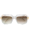 Cazal Contrast Square Sunglasses - Neutrals