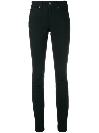 Cambio Slim Fit Trousers In Black