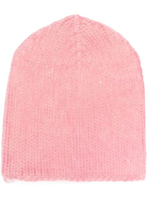 Warm-me Beanie Hat In Pink | ModeSens