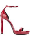 Saint Laurent Hall Sandals In 6750 Vernice