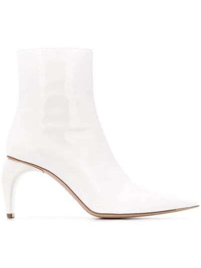 Misbhv Ankle Boots In White