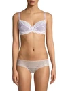 Wacoal Embroidered Underwire Bra In Lavender