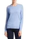 Saks Fifth Avenue Collection Cashmere Roundneck Sweater In Light Blue Bird