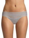 Chantelle Festivite Lace Cheeky Bikini Brief In Light Grey