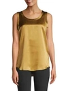 Lafayette 148 Reversible Perla Tank In Seagrass