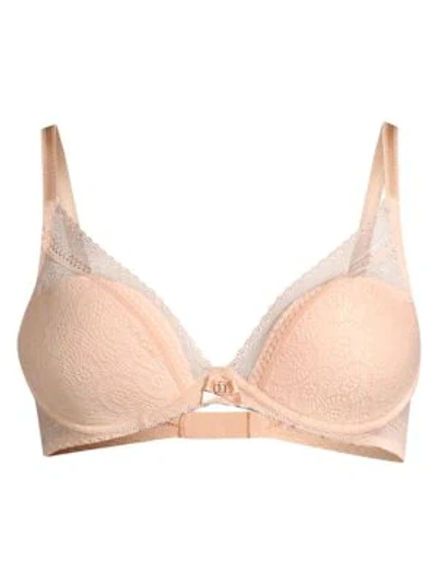 Chantelle Orangerie Lace Plunge Underwire Bra