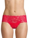 Cosabella Never Say Never Hottie Hotpants In Mystic Red