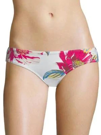 6 Shore Road Flora Bikini Bottom In Peony Bouquet