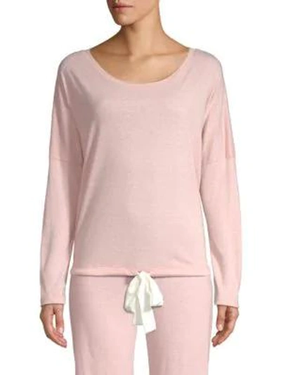 Eberjey Heather Slouchy Tee In Cashmere Rose