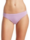 Eberjey So Solid Annia Bottoms In Lavender Herb