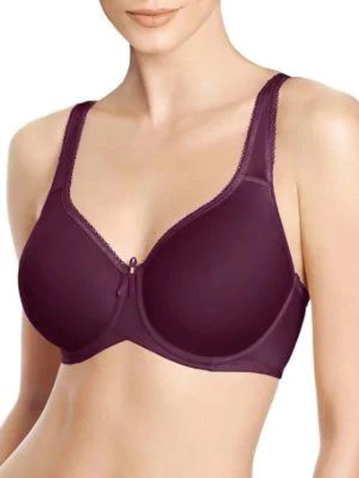 Wacoal Basic Beauty Spacer T-shirt Bra In Wine Tasting