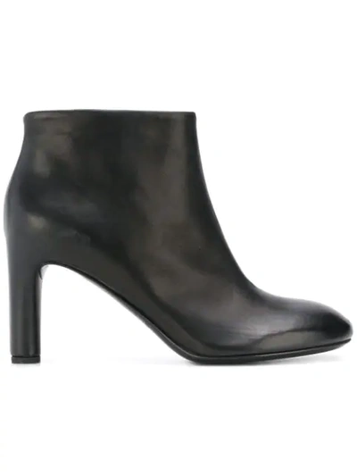 Del Carlo Ankle Length Boots In Black