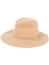 Lola Hats Pinched Hat In Brown