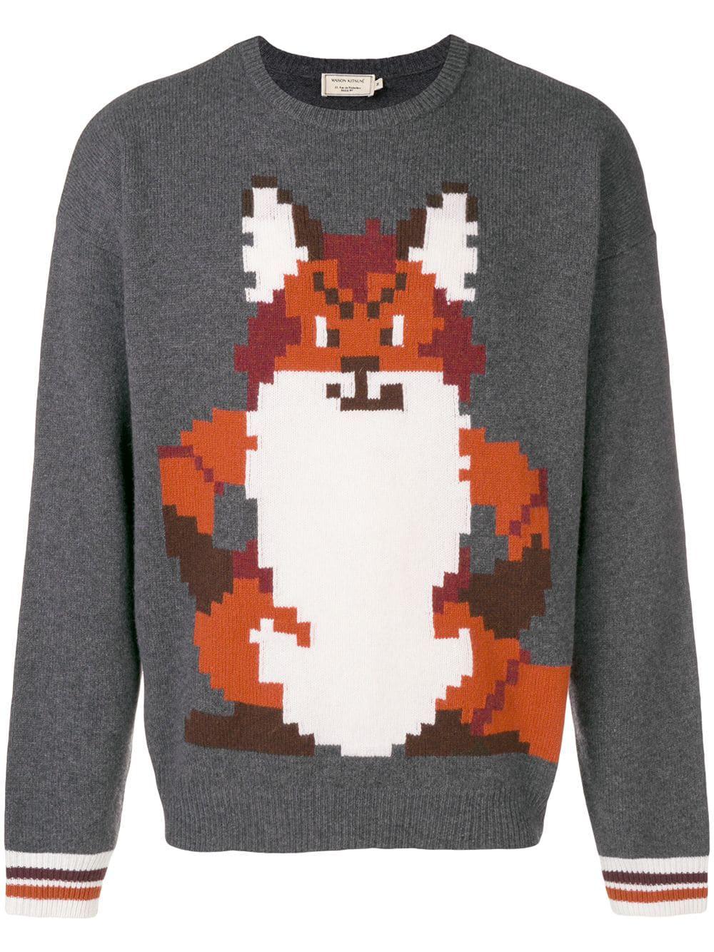 garage grey sweater
