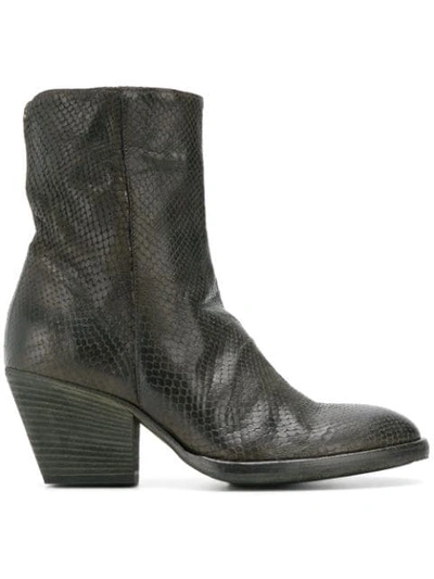 Officine Creative Agnes Boots In Green