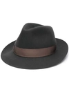Borsalino Classic Panama Hat - Grey