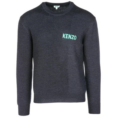 Kenzo Men's Jumper Sweater Pullover In Grey