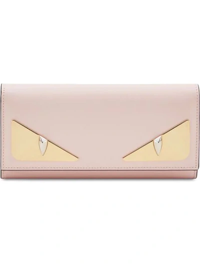 Fendi Continental Wallet - Pink