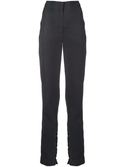 Lemaire Button Cuff Trousers - Grey