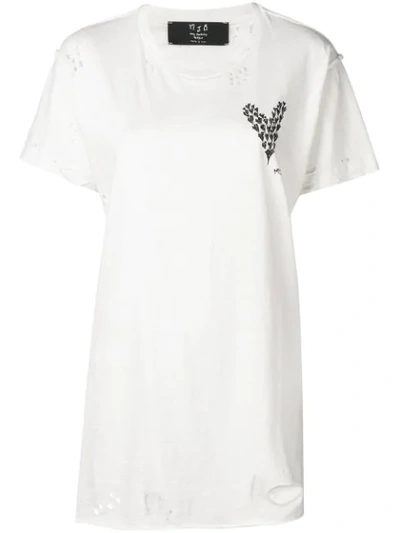 Mjb Marc Jacques Burton Mjb Loose Fit T-shirt - White