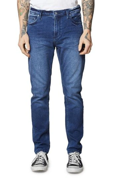 Rolla's Tim Slims Slim Fit Jeans In Fosters Blue
