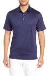 Johnnie-o Birdie Classic Fit Performance Polo In Twilight