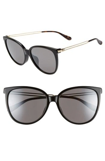 Givenchy 57mm Sunglasses - Black
