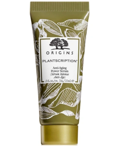 Origins Receive A Free Plantscription Serum, 15 ml With Any $65  Purchase!
