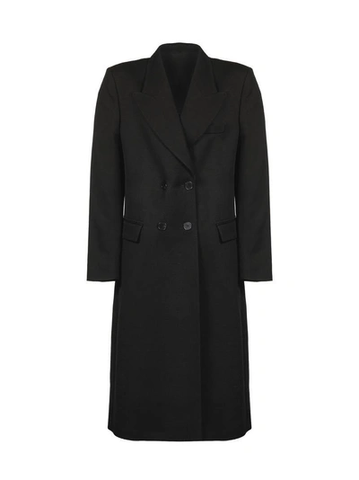 Isabel Marant Joleen Double Breasted Coat In Black