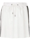 Alberta Ferretti Raimbow Week Skirt In Bianco