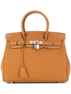 Pre-owned Hermes Hermès Vintage Birkin 30 Handbag - Brown