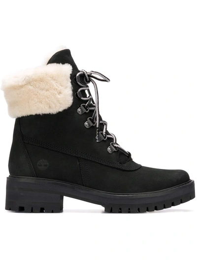 Timberland Courmayeur Valley Ankle Boots In Black