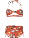 Muller Of Yoshiokubo Abiquiu Bikini In Red