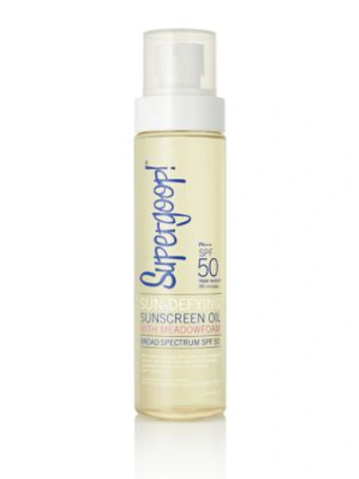 Supergoop ! Sun-defying Sunscreen Body Oil Broad Spectrum Spf 50 5 oz/ 148 ml