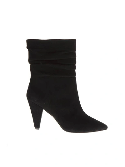 The Seller Black Suede Boots