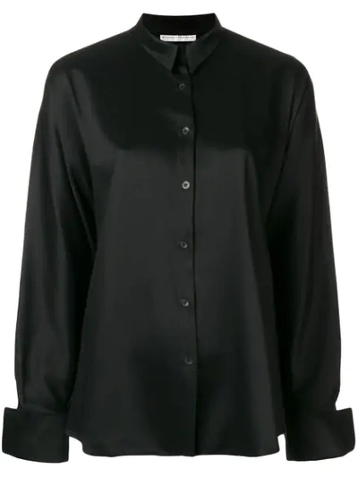 Palmer Harding Palmer / Harding Sheen Button-down Shirt - Black