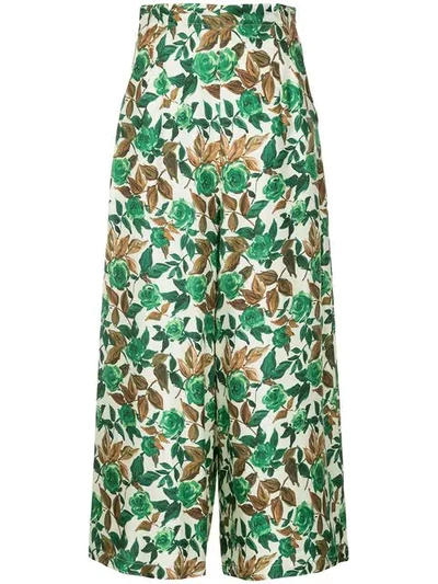 Rachel Comey Floral-print Trousers In Multicolour