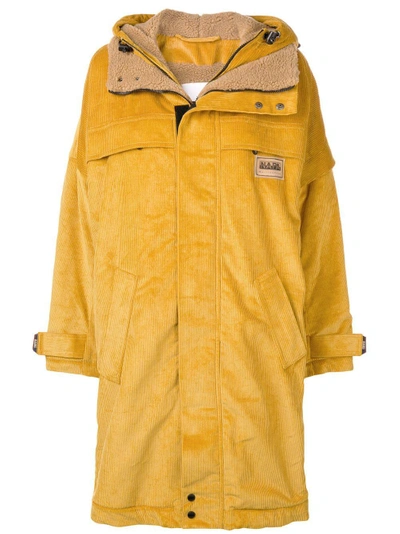 Napa By Martine Rose Oversized Loose Coat - Yellow