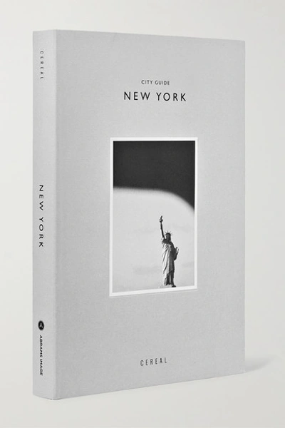 Abrams Cereal City Guide: New York Paperback Book In Gray