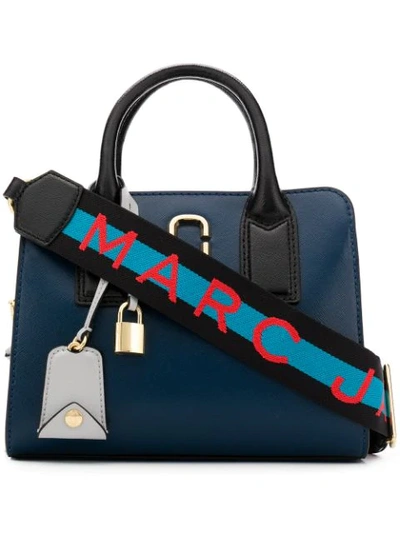 Marc Jacobs Little Big Shot Tote In Blue ModeSens