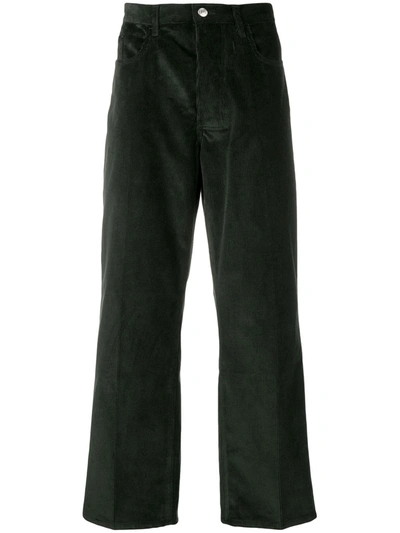 Kenzo Memento N.3 Corduroy Trousers In Green