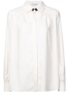 Altuzarra Tamar Choker Shirt In White