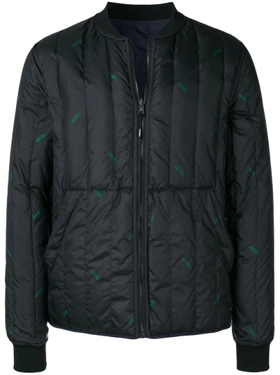 Kenzo Padded Jacket In Blue