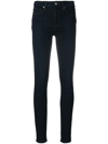 Paige Hoxton Transcend High-rise Ultra Skinny Jeans In Blue