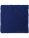 Botto Giuseppe Long Plain Scarf - Blue