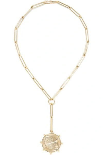 Foundrae Passion 18-karat Gold Diamond Necklace