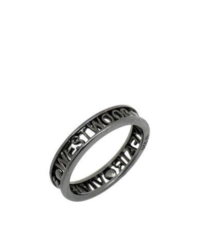 Vivienne Westwood Ring In Lead